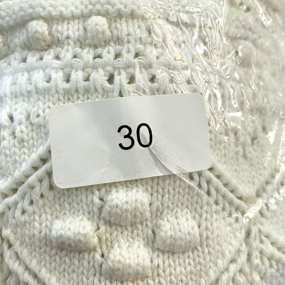 Elegant Cream Women's Sweater - Picture 10 of 10